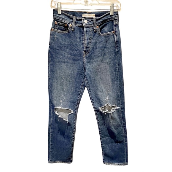 LEVI’S WEDGIE STRAIGHT FIT WOMEN'S JEANS SIZE 26 - Picture 8 of 9